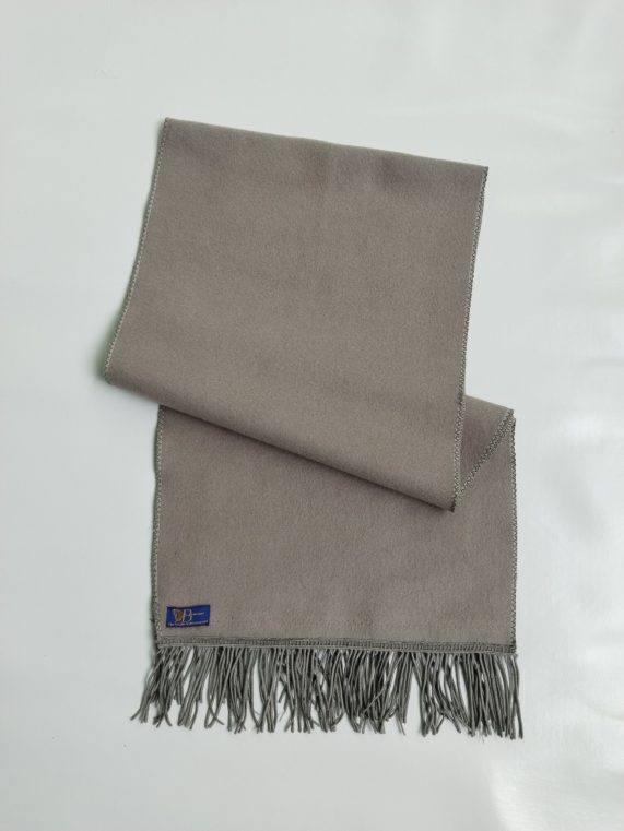 Wool Scarf with Lace